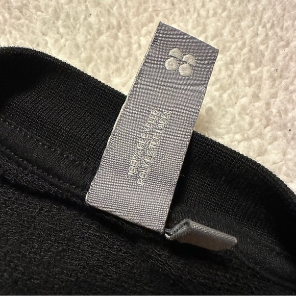 Sweaty Betty After Class Pullover Sweatshirt Black Oversized - Picture 11 of 12